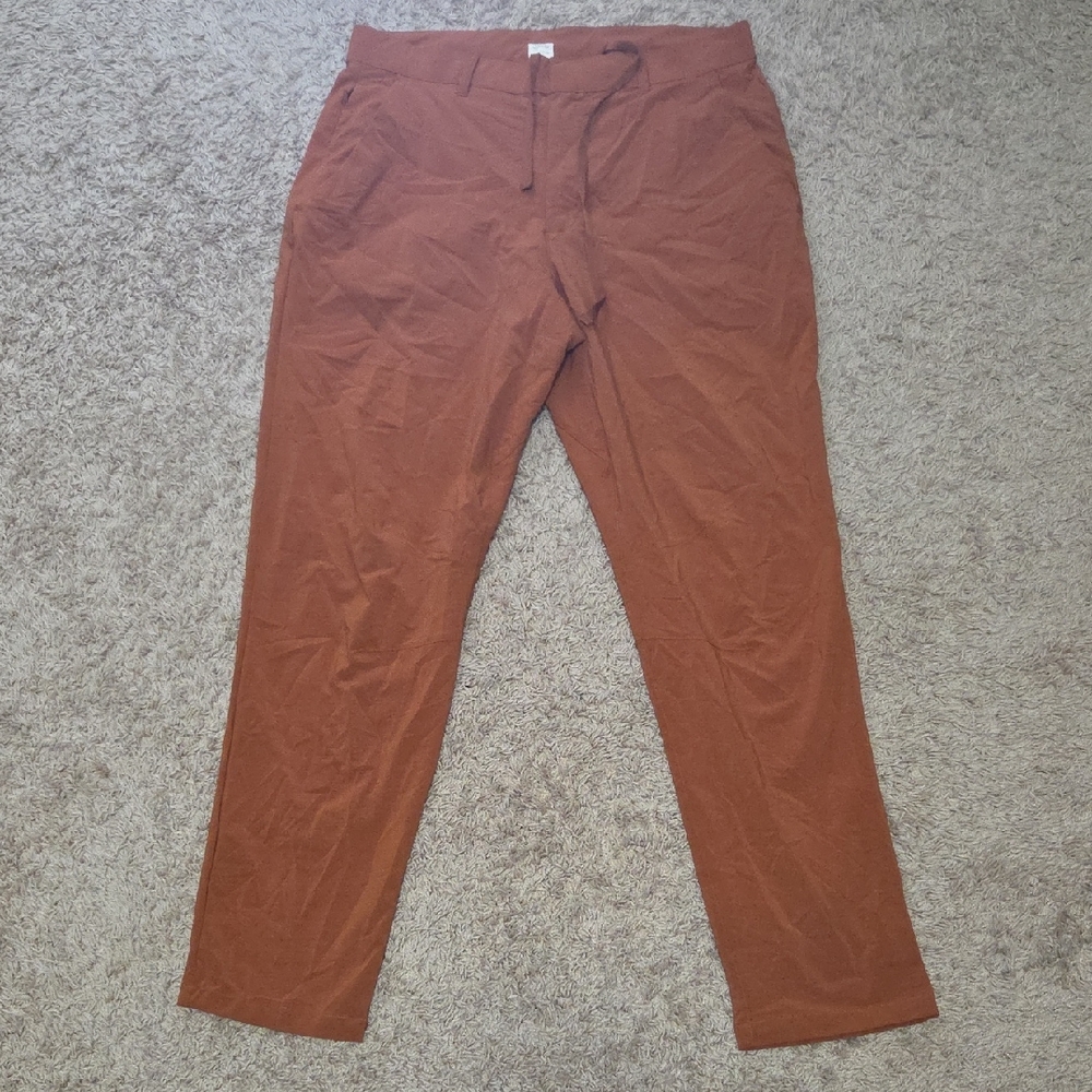 Fabletics Women's Rust Athletic Performance Pants… - image 1